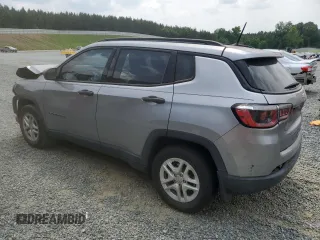 2018 Jeep Compass Sport с VIN 3C4NJCAB3JT226722, выставлен на аукционе Copart как лот 59609515 с пробегом 115 494 миль миль и Списание • Salvage title. История ставок и продаж доступна на DreamBid. Изображение 2.