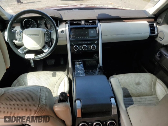 2017 Land Rover Discovery HSE Luxury with VIN SALRHBBK4HA000351, listed as a Copart auction lot 53919435 with 134,138 mi miles and Clean Title. Bid and sale history available at DreamBid. Image 8.