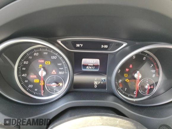 2017 Mercedes-Benz CLA 250 with VIN WDDSJ4GB1HN494099, listed as a Copart auction lot 77665373 with 82,411 mi miles and . Bid and sale history available at DreamBid. Image 9.