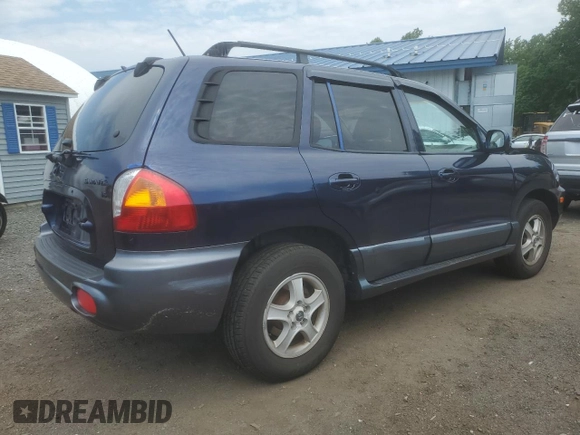 2004 Hyundai Santa Fe GLS with VIN KM8SC13D04U768091, listed as a Copart auction lot 60824345 with 119,571 mi miles and Salvage title. Bid and sale history available at DreamBid. Image 3.
