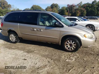 2003 Chrysler Town & Country EX with VIN 2C4GP74LX3R226547, listed as a Copart auction lot 76238494 with 146,353 mi miles and Salvage Title. Bid and sale history available at carsss.com. Image 4.