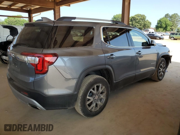 2021 GMC Acadia SLT with VIN 1GKKNML49MZ198616, listed as a Copart auction lot 54521073 with 12,770 mi miles and Salvage Title. Bid and sale history available at DreamBid. Image 3.