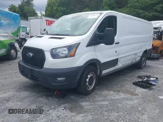2021 Ford Transit Cargo with VIN 1FTBR1Y83MKA76305, listed as a IAAI auction lot 42240276 with 75,256 mi miles and . Bid and sale history available at DreamBid. Image 2.