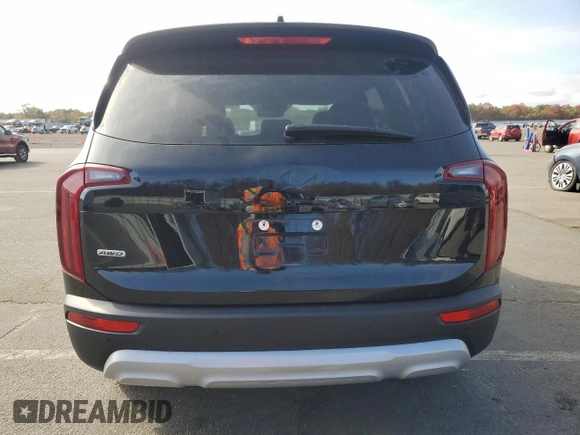 2022 Kia Telluride EX with VIN 5XYP3DHC6NG298728, listed as a Copart auction lot 77113074 with 27,690 mi miles and Salvage title. Bid and sale history available at DreamBid. Image 6.