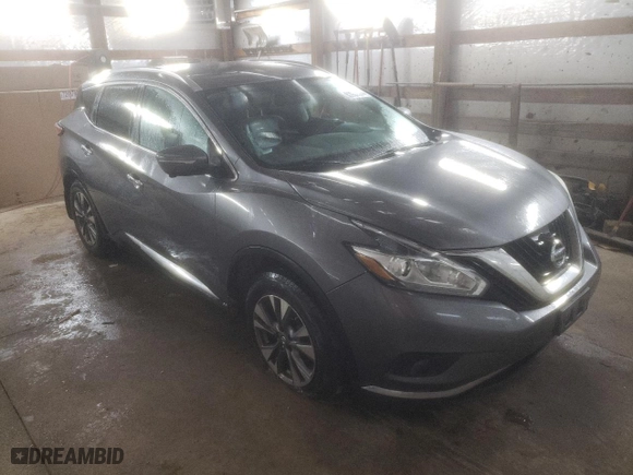 2015 Nissan Murano S with VIN 5N1AZ2MHXFN291572, listed as a Copart auction lot 80980374 with 171,996 mi miles and Salvage Title. Bid and sale history available at carsss.com. Image 4.