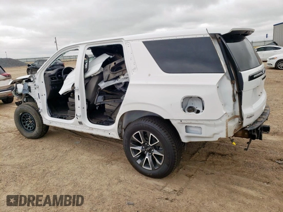 2023 Chevrolet Tahoe Z71 with VIN 1GNSKPKD6PR120121, listed as a Copart auction lot 58223505 with 67,210 mi miles and Salvage title. Bid and sale history available at DreamBid. Image 2.