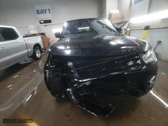 2016 Land Rover Range Rover Sport V6 HSE with VIN SALWR2PF8GA120406, listed as a Copart auction lot 45941765 with 81,806 mi miles and Salvage Title. Bid and sale history available at carsss.com. Image 13.