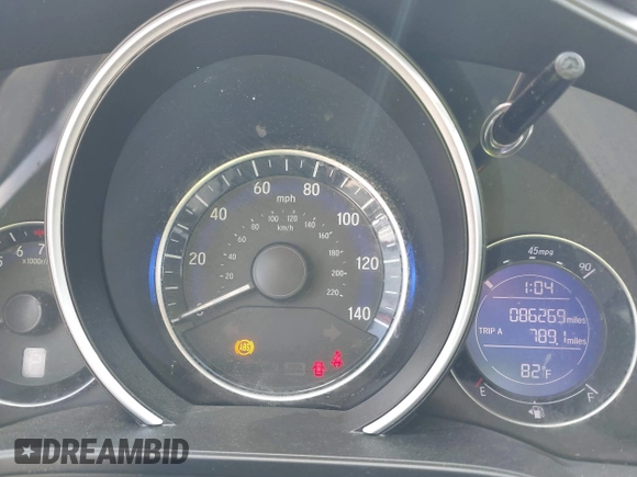 2015 Honda Fit LX with VIN 3HGGK5H55FM779294, listed as a IAAI auction lot 41771797 with 86,269 mi miles. Bid and sale history available at carsss.com. Image 7.
