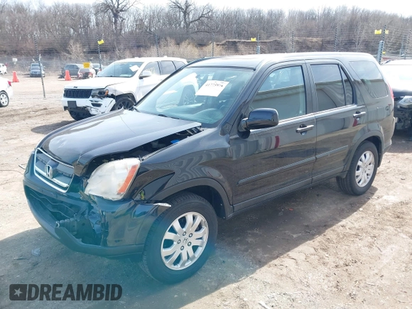 2005 Honda CR-V EX SE with VIN SHSRD78945U334461, listed as a IAAI auction lot 41775974 with 147,876 mi miles. Bid and sale history available at carsss.com. Image 17.