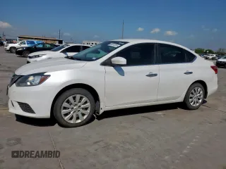 2017 Nissan Sentra SV with VIN 3N1AB7AP7HY306555, listed as a Copart auction lot 53614815 with 143,785 mi miles and Salvage Title. Bid and sale history available at DreamBid. Image 1.