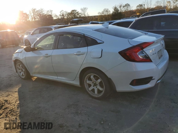 2020 Honda Civic Sedan EX with VIN 19XFC1F30LE010788, listed as a Copart auction lot 81782004 with 77,984 mi miles and Salvage Title. Bid and sale history available at carsss.com. Image 2.
