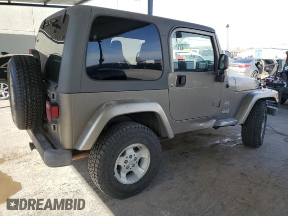 2003 Jeep Wrangler Sahara with VIN 1J4FA59S83P303347, listed as a Copart auction lot 51811755 with 145,640 mi miles and Clean title. Bid and sale history available at DreamBid. Image 3.