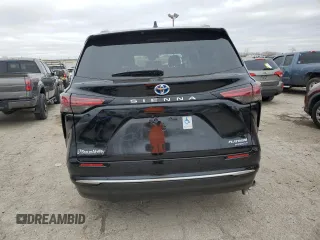 2023 Toyota Sienna Platinum with VIN 5TDERKEC6PS175340, listed as a Copart auction lot 57083465 with Not provided miles and Salvage title. Bid and sale history available at DreamBid. Image 6.
