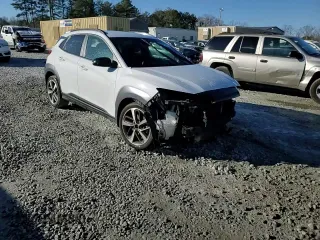 2021 Hyundai Kona Night Edition with VIN KM8K6CA54MU688677, listed as a Copart auction lot 88597715 with 104,219 mi miles and Salvage Title. Bid and sale history available at DreamBid. Image 14.
