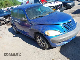 2004 Chrysler PT Cruiser with VIN 3C4FY48B44T235655, listed as a IAAI auction lot 42121947 with 128,527 mi miles. Bid and sale history available at carsss.com. Image 1.