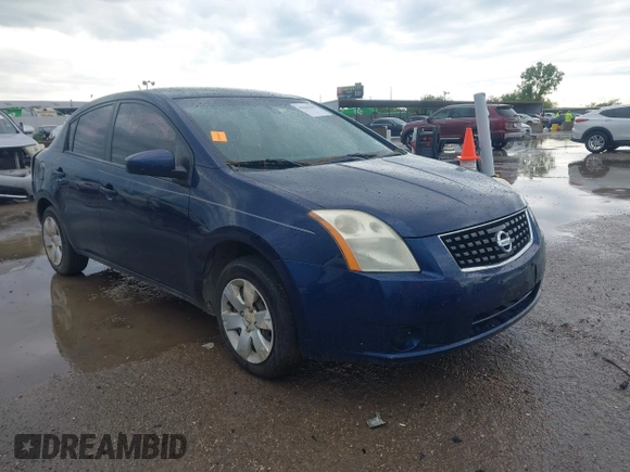 2008 Nissan Sentra S with VIN 3N1AB61E88L757080, listed as a IAAI auction lot 42144107 with 160,487 mi miles and . Bid and sale history available at DreamBid. Image 1.