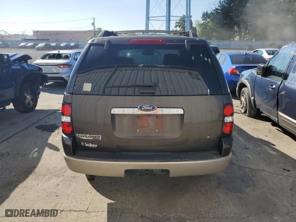 2008 Ford Explorer Eddie Bauer with VIN 1FMEU74E38UA55566, listed as a Copart auction lot 46459565 with 228,462 mi miles and Salvage Title. Bid and sale history available at carsss.com. Image 6.