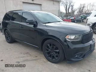 2017 Dodge Durango GT with VIN 1C4RDJDG4HC748883, listed as a IAAI auction lot 41846165 with 179,803 mi miles and . Bid and sale history available at carsss.com. Image 1.