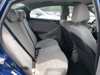 2016 Hyundai Accent SE with VIN KMHCT4AE6GU011184, listed as a Copart auction lot 60473493 with 80,848 mi miles. Bid and sale history available at carsss.com. Image 10.