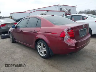 2005 Acura TL with VIN 19UUA66205A021637, listed as a IAAI auction lot 41827412 with 228,904 mi miles. Bid and sale history available at carsss.com. Image 3.