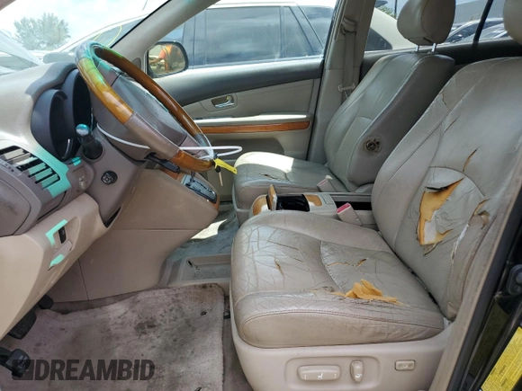 2007 Lexus RX 350 z VIN 2T2GK31U67C013620, wystawiony jako Copart lot #53469665 z przebiegiem 192 875 mil mil oraz Szkoda całkowita • Salvage title. Historia ofert i sprzedaży dostępna na DreamBid. Obrazek 7.