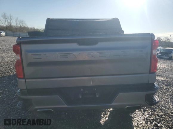 2019 Chevrolet Silverado 1500 Custom with VIN 3GCUYBEF5KG296313, listed as a Copart auction lot 50103755 with 99,159 mi miles and Salvage Title. Bid and sale history available at DreamBid. Image 6.