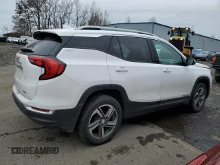 2021 GMC Terrain SLT with VIN 3GKALVEV1ML314007, listed as a Copart auction lot 44845655 with 74,673 mi miles and Salvage Title. Bid and sale history available at DreamBid. Image 3.