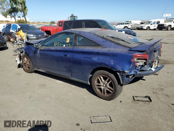 2000 Toyota Celica GT with VIN JTDDR32T5Y0027240, listed as a Copart auction lot 71458714 with 182,964 mi miles and Salvage Title. Bid and sale history available at carsss.com. Image 2.