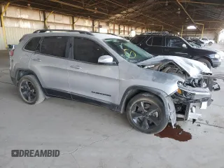 2021 Jeep Cherokee Altitude with VIN 1C4PJLLB7MD168999, listed as a Copart auction lot 44343825 with 49,093 mi miles and Salvage Title. Bid and sale history available at carsss.com. Image 4.