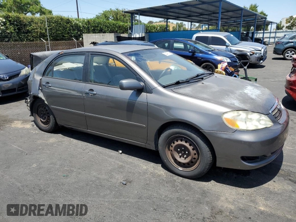 2007 Toyota Corolla CE with VIN 1NXBR32E47Z929387, listed as a Copart auction lot 62547505 with 245,897 mi miles and Salvage title. Bid and sale history available at DreamBid. Image 4.