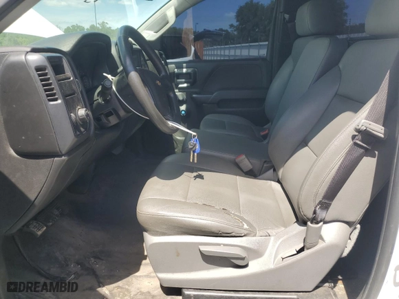 2018 Chevrolet Silverado 1500 Work Truck with VIN 1GCNCNEC2JZ279381, listed as a Copart auction lot 51824955 with 191,470 mi miles and Clean Title. Bid and sale history available at carsss.com. Image 7.
