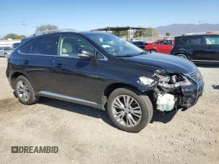 2013 Lexus RX 350 with VIN 2T2BK1BA0DC199184, listed as a Copart auction lot 46454735 with 280,810 mi miles and Salvage Title. Bid and sale history available at carsss.com. Image 4.