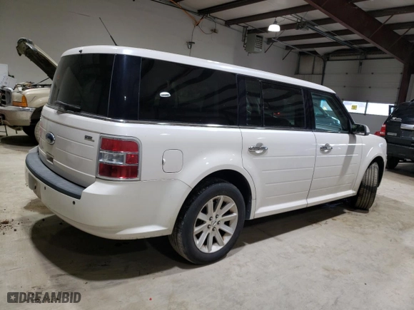 2012 Ford Flex SEL with VIN 2FMGK5CC3CBD00335, listed as a Copart auction lot 46167205 with 92,491 mi miles and Salvage Title. Bid and sale history available at carsss.com. Image 3.