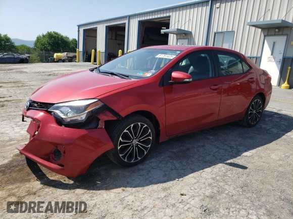 2016 Toyota Corolla L with VIN 2T1BURHE4GC482991, listed as a Copart auction lot 61761425 with 92,320 mi miles and Salvage title. Bid and sale history available at DreamBid. Image 1.