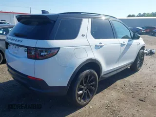 2023 Land Rover Discovery Sport SE with VIN SALCP2FX8PH323371, listed as a IAAI auction lot 41987018 with 22,272 mi miles and . Bid and sale history available at DreamBid. Image 4.