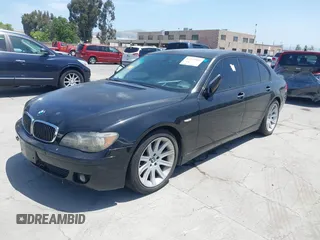 2006 BMW 7 Series 750i с VIN WBAHL83516DT03870, выставлен на аукционе IAAI как лот 42273354 с пробегом Не указан миль и . История ставок и продаж доступна на DreamBid. Изображение 2.