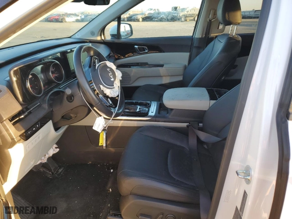 2023 Kia Carnival EX with VIN KNDNC5H31P6298462, listed as a Copart auction lot 74020744 with 14,936 mi miles and Salvage Title. Bid and sale history available at carsss.com. Image 7.