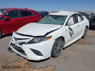 2018 Toyota Camry LE with VIN JTNB11HK9J3020406, listed as a IAAI auction lot 41725844 with 1 mi miles. Bid and sale history available at carsss.com. Image 2.