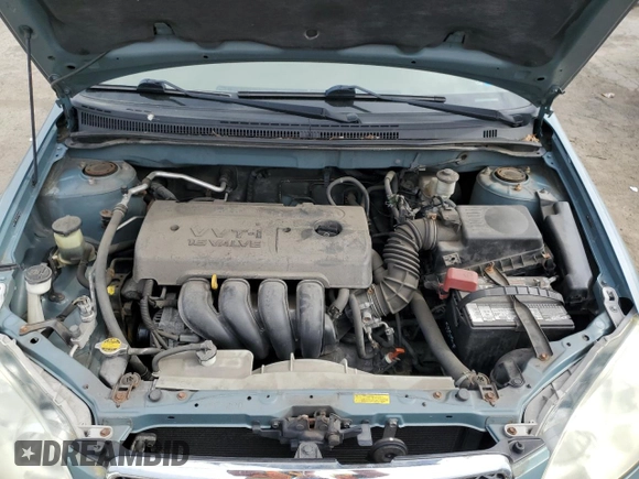 2005 Toyota Corolla CE z VIN 2T1BR32E25C382294, wystawiony jako Copart lot #55490975 z przebiegiem 129 981 mil mil oraz Czysty tytuł • Clean title. Historia ofert i sprzedaży dostępna na DreamBid. Obrazek 11.