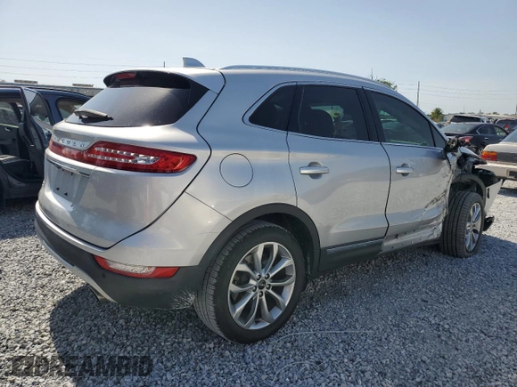 2019 Lincoln MKC Select with VIN 5LMCJ2C99KUL09924, listed as a Copart auction lot 57176145 with 55,094 mi miles and Salvage title. Bid and sale history available at DreamBid. Image 3.