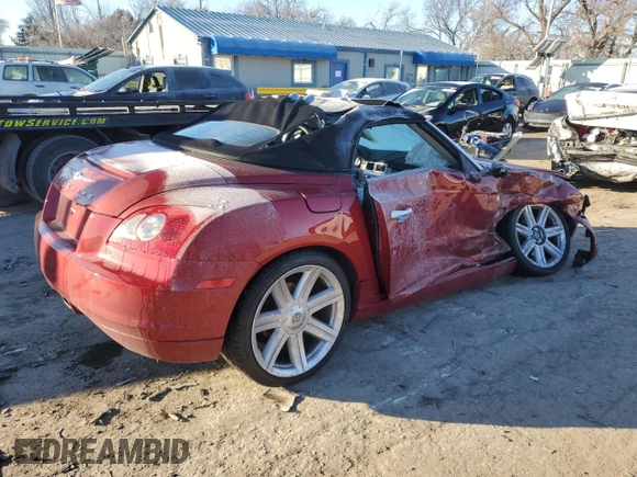 2006 Chrysler Crossfire Limited z VIN 1C3AN65L26X062452, wystawiony jako Copart lot #41878525 z przebiegiem 96 790 mil mil oraz Szkoda całkowita • Salvage title. Historia ofert i sprzedaży dostępna na DreamBid. Obrazek 3.