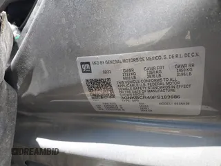 2023 Chevrolet Blazer LT with VIN 3GNKBCR49PS183886, listed as a IAAI auction lot 42045562 with Not provided miles and . Bid and sale history available at DreamBid. Image 9.