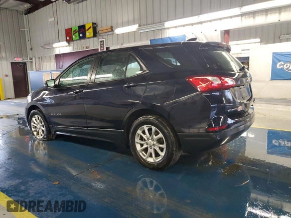 2020 Chevrolet Equinox LS with VIN 2GNAX5EV1L6209901, listed as a Copart auction lot 84914344 with 126,380 mi miles and Clean title. Bid and sale history available at DreamBid. Image 2.