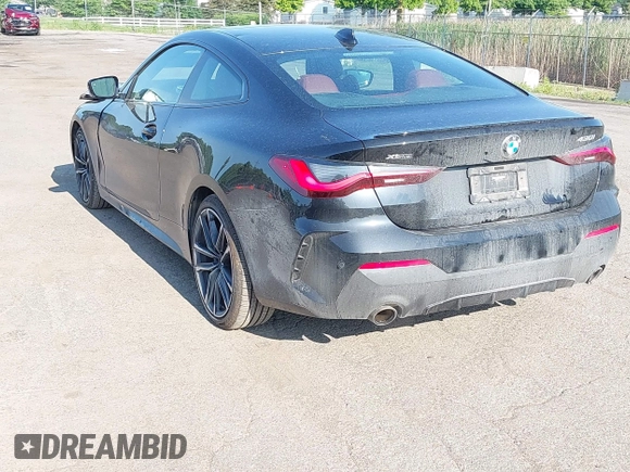2023 BMW 4 Series 430i xDrive with VIN WBA73AP00PCM82945, listed as a IAAI auction lot 42470151 with 9,862 mi miles and . Bid and sale history available at DreamBid. Image 3.