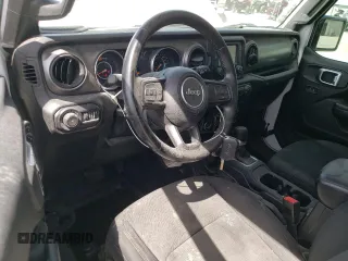 2020 Jeep Wrangler Unlimited Sport with VIN 1C4HJXDN7LW169755, listed as a Copart auction lot 47641404 with 85,902 mi miles and Salvage title. Bid and sale history available at DreamBid. Image 8.