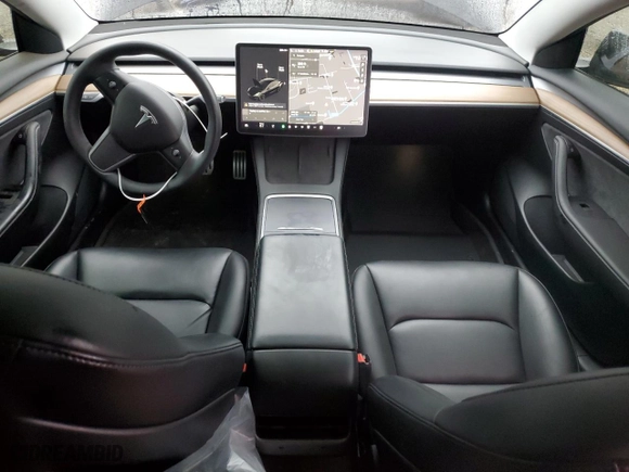 2021 Tesla Model 3 Performance with VIN 5YJ3E1EC5MF064940, listed as a Copart auction lot 84596624 with 22,894 mi miles and Salvage Title. Bid and sale history available at carsss.com. Image 8.