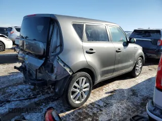 2018 Kia Soul + with VIN KNDJP3A52J7574653, listed as a Copart auction lot 46314535 with 52,343 mi miles and Salvage Title. Bid and sale history available at carsss.com. Image 3.