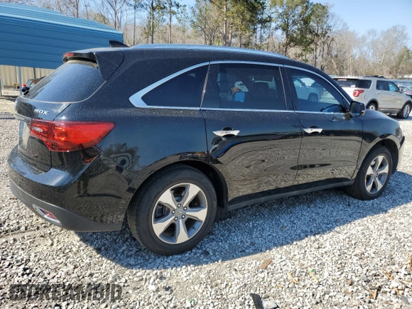 2014 Acura MDX with VIN 5FRYD3H20EB006578, listed as a Copart auction lot 49607875 with 128,393 mi miles and Salvage Title. Bid and sale history available at carsss.com. Image 3.