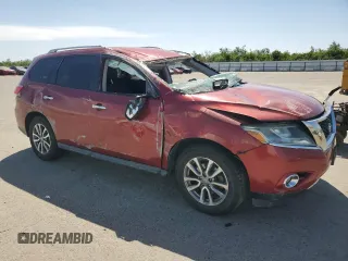 2016 Nissan Pathfinder Platinum with VIN 5N1AR2MM8GC611868, listed as a Copart auction lot 54077545 with 146,187 mi miles and Salvage Title. Bid and sale history available at carsss.com. Image 4.