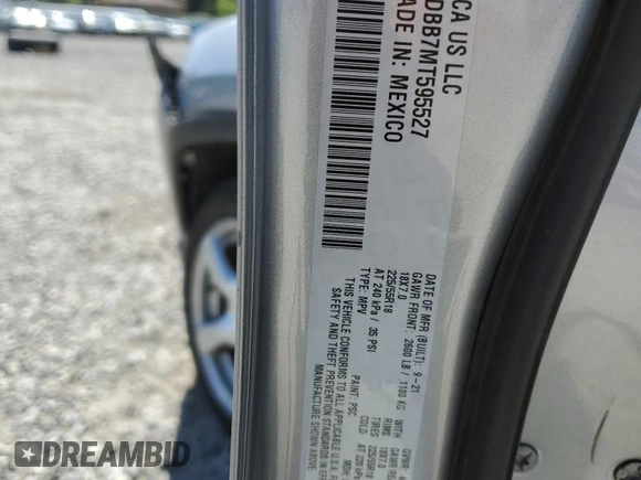 2021 Jeep Compass Latitude z VIN 3C4NJDBB7MT595527, wystawiony jako Copart lot #58598145 z przebiegiem 65 564 mil mil oraz Szkoda całkowita • Salvage title. Historia ofert i sprzedaży dostępna na DreamBid. Obrazek 13.